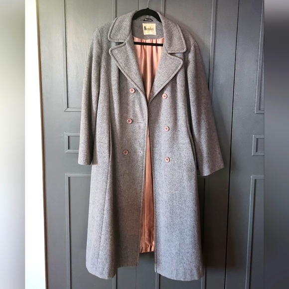 Niccolini Jackets & Blazers - Vtg Niccolini Charcoal Wool Coat